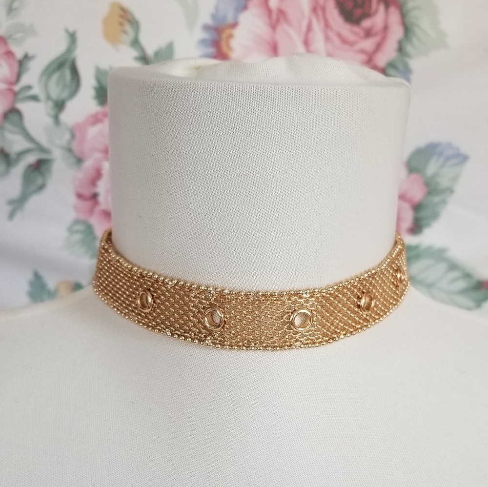 🔥Only One🔥 Gold Metal Choker Fashion Jewelry